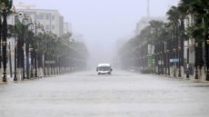 مدينة الحسيمة: أمطار ورياح عاصفية