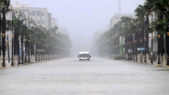 مدينة الحسيمة: أمطار ورياح عاصفية