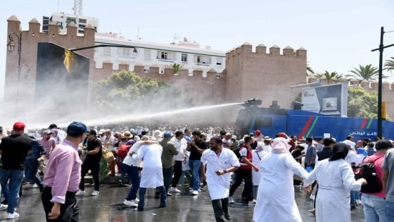ممرضو المغرب ينتفضون في الرباط: كرامة الأطر الصحية خط أحمر