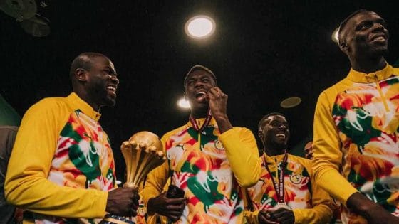 المنتخب السنغالي يتحدى الكاف.. احتفال باللقب المسحوب للمرة الثانية