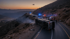 حوادث السير.. مأساة حافلة سيدي إفني تفتح ملف ‘حرب الطرق’ بالمغرب