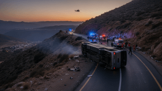 حوادث السير.. مأساة حافلة سيدي إفني تفتح ملف ‘حرب الطرق’ بالمغرب