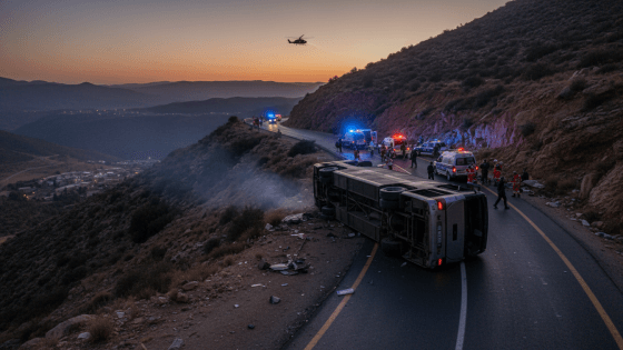 حوادث السير.. مأساة حافلة سيدي إفني تفتح ملف ‘حرب الطرق’ بالمغرب