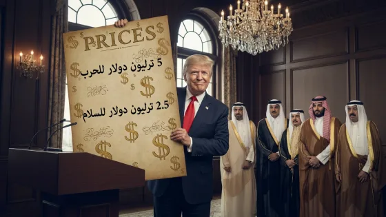 5 تريليونات للحرب و2.5 للسلام.. هل تدفع شعوب المنطقة فاتورة الصراعات الأمريكية؟