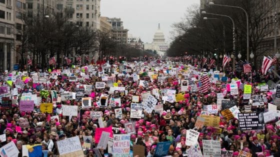 مظاهرات مليونية ضد ترامب