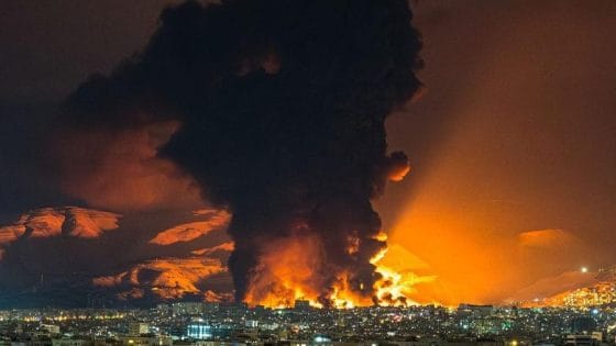 تصعيد مفاجئ.. نيران تلتهم منشآت الخليج وقرار قطري عاجل