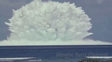 أول انفجار نووي يتم تنفيذه تحت الماء