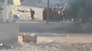 استهداف مجموعة جنود إسرائيليين