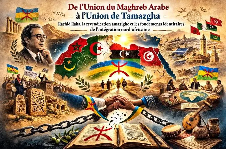 رشيد راخا، المطلب الأمازيغي والأسس الهوياتية للاندماج في شمال إفريقيا