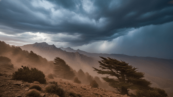 نشرة إنذارية بالمغرب: رياح قوية وزخات رعدية وتساقطات ثلجية بعدد من المناطق