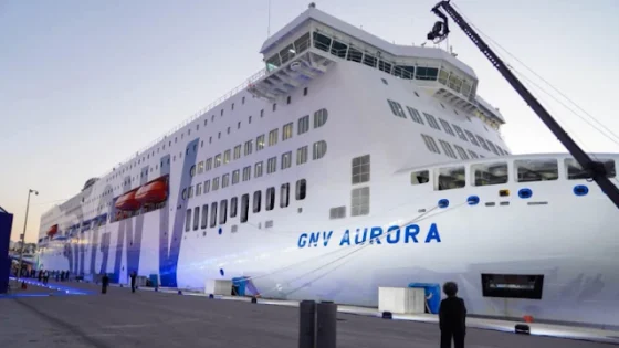 سفينة GNV Aurora: انطلاقة جديدة تعزز السيادة البحرية والربط المتوسطي بالمغرب