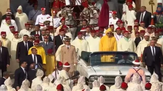 الملك محمد السادس يترأس حفل الولاء بالقصر الملكي بتطوان
